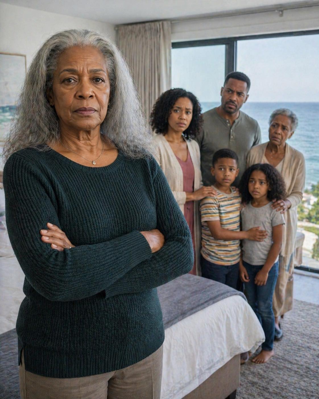I bought the beach house with my husband’s inheritance, thinking I would finally have some peace. Then the phone rang. “Mom, we’re all going this summer… but you can stay in the back room,” my son said. I smiled and replied, “Of course.”