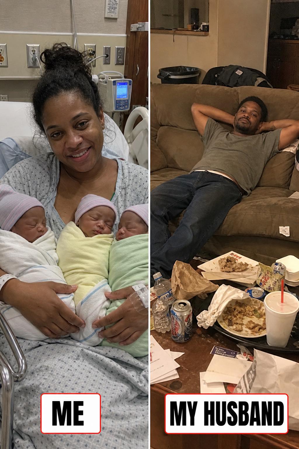 I Came Home with Newborn Triplets and My Husband Humiliated Me on Instagram – So I Planned a Night He Would Never Forget