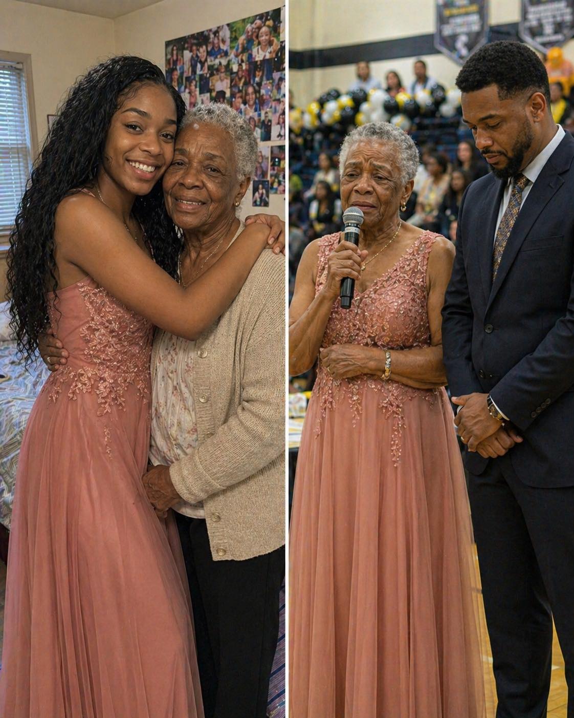 I Wore My Late Granddaughter’s Prom Dress to Her Prom – But What She Hid Inside Made Me Grab the Mic