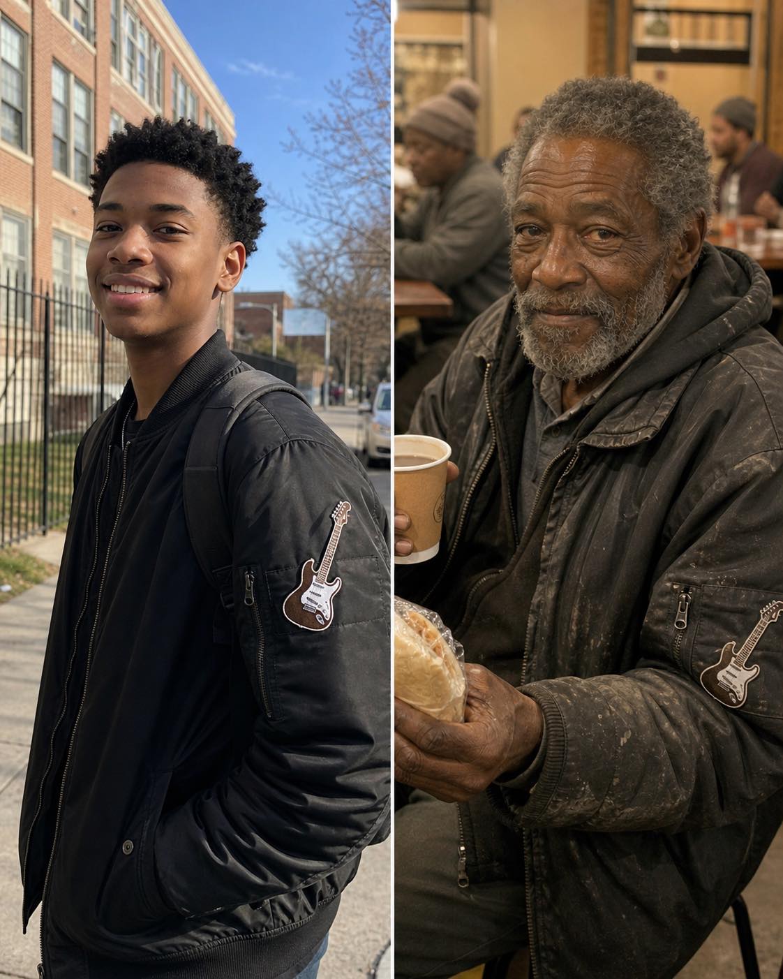 I Saw a Homeless Man Wearing My Missing Son’s Jacket – I Followed Him to an Abandoned House, and What I Found Inside Made Me Nearly Collapse