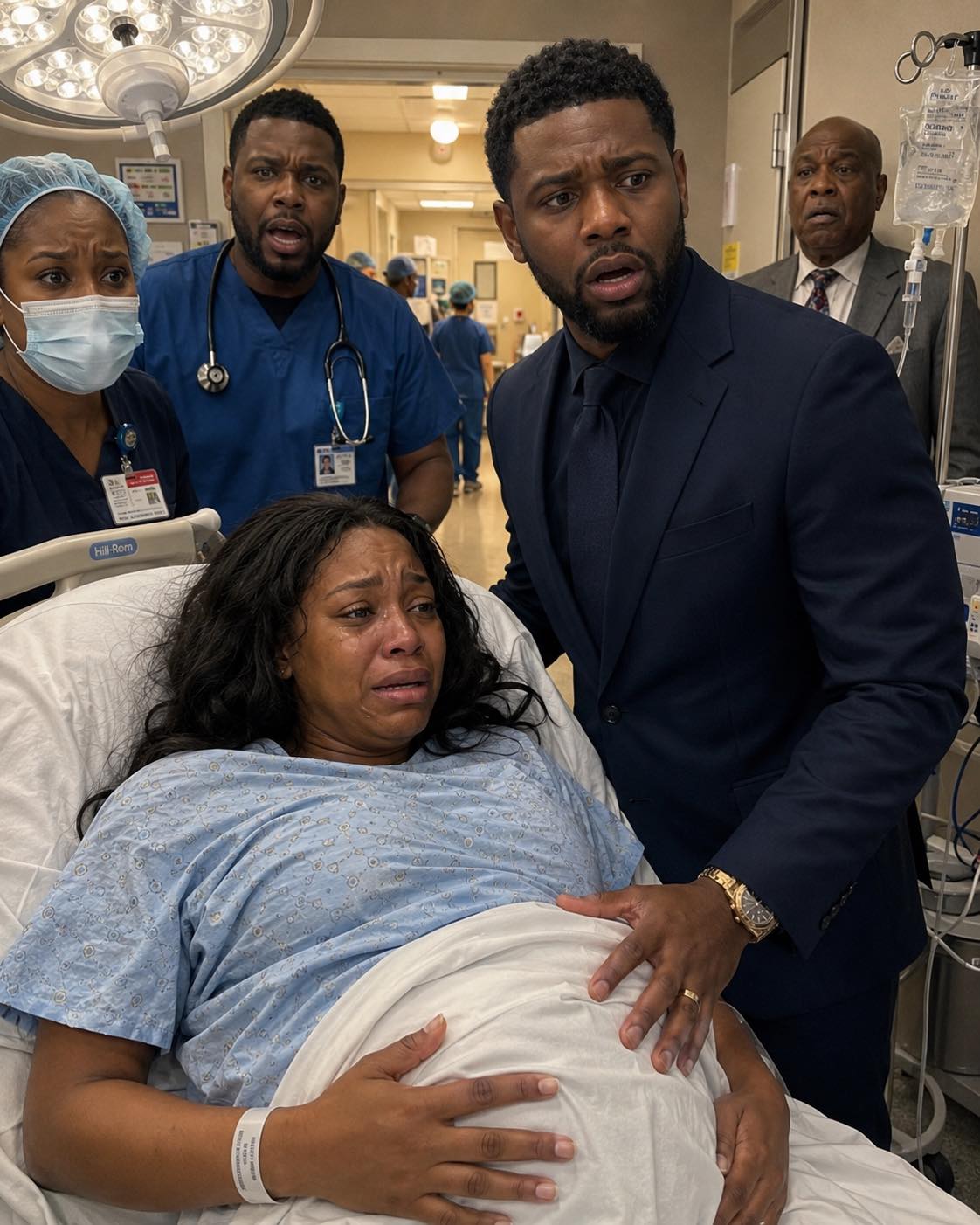 After my divorce, I discovered I was pregnant with triplets. I scheduled the surgery… But as soon as I lay down on the operating table, a powerful man suddenly appeared by my side…