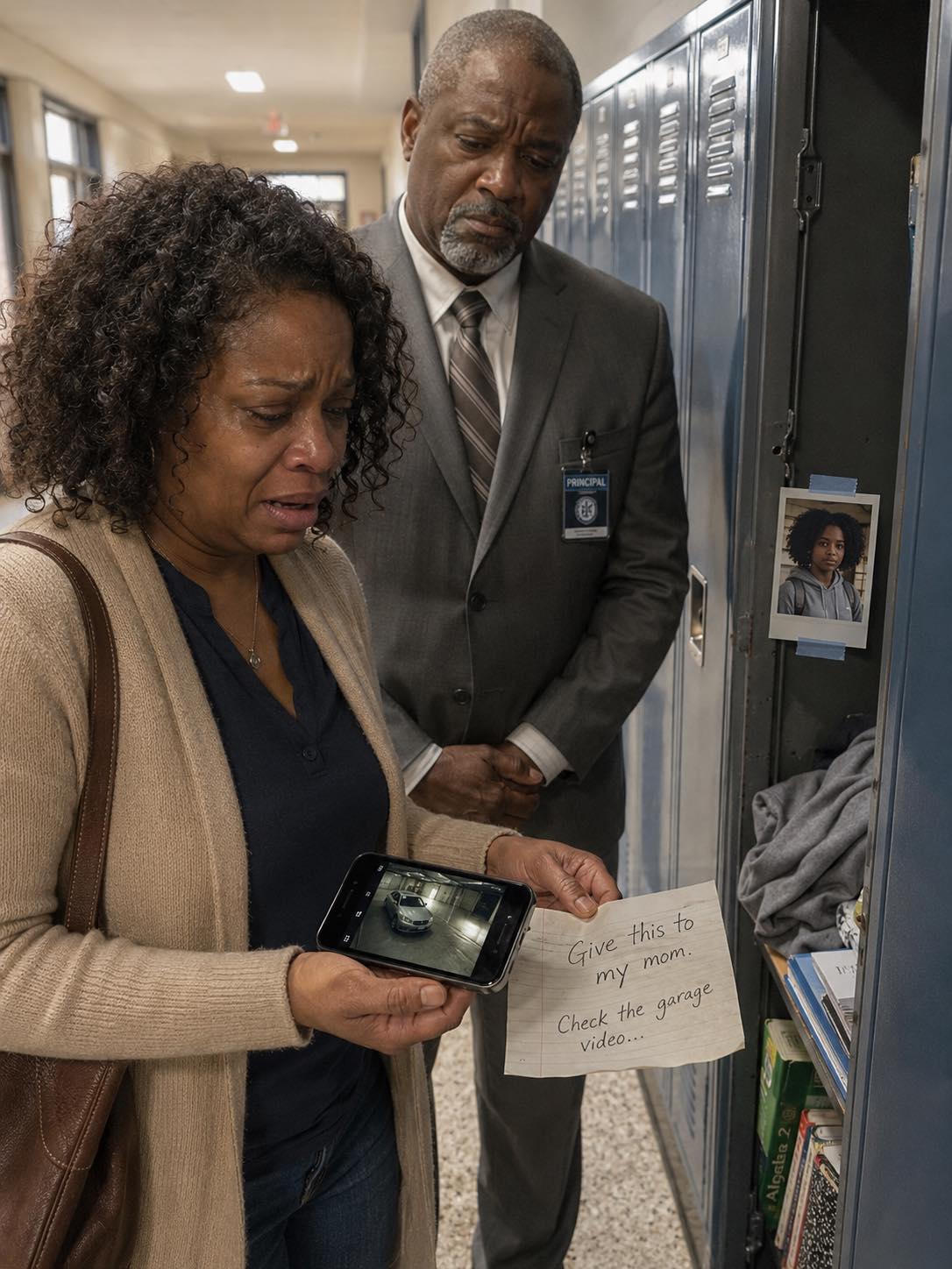 My Daughter Begged Me Not to Let My New Boyfriend Move In – A Week After She Disappeared, the Principal Called and Said, ‘She Left Something in Her Locker for You’