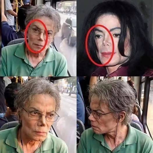 Michael Jackson was seen live and direct. He might not have d:ed but instead gone into hiding. A passenger who sat beside him took a picture of him and couldn’t believe he’s still alive while the world thought he was de:ad