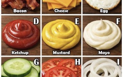 Hey everyone! Get ready for the easiest, most important psychological evaluation you’ll take all day. Forget long forms and deep questions. We are going to determine your soul’s architecture using a picture of nine delicious (or debatable!) items on a grid. This is a very serious scientific breakthrough called “The Patt-ology of Toppings.”  The challenge is simple: What does NOT go on a burger?  You see nine options (A-I), from crispy bacon to mayonnaise, and your task is to eliminate one. By making that single, fateful choice, you are supposedly giving us access to your deepest, darkest, and most delightful personality quirks.  It’s meant to be funny and light, like a playful argument you might have with friends while ordering food. No judgments, just purely for fun (and maybe to expose some weird food habits). Let’s break down every single option and what your choice to banish it might say about you!  Row 1: The ‘Classic or Breakfast?’ Zone Option A: Bacon.  Eliminating bacon is bold. Bacon is crunchy, salty, smoky, and fatty. For many, a “burger” without “bacon” is just… missing something. If you voted against A, you either have a very disciplined palate that rejects excess, or you have a weird suspicion that happiness is just slightly too salty. You’re efficient and practical. The ‘Dark’ Trait: Extreme Efficiency (sometimes at the cost of joy).  Option B: Cheese.  This is almost unheard of. Who bans all cheese? We’re talking about cheddar, Swiss, pepperjack! This might be the hardest pass. If you banished cheese, your taste buds are purely functional. You like things clean and predictable. Or maybe you had one bad mozzarella stick experience that scarred you. The ‘Dark’ Trait: Hidden Control Freak (needs predictable textures).