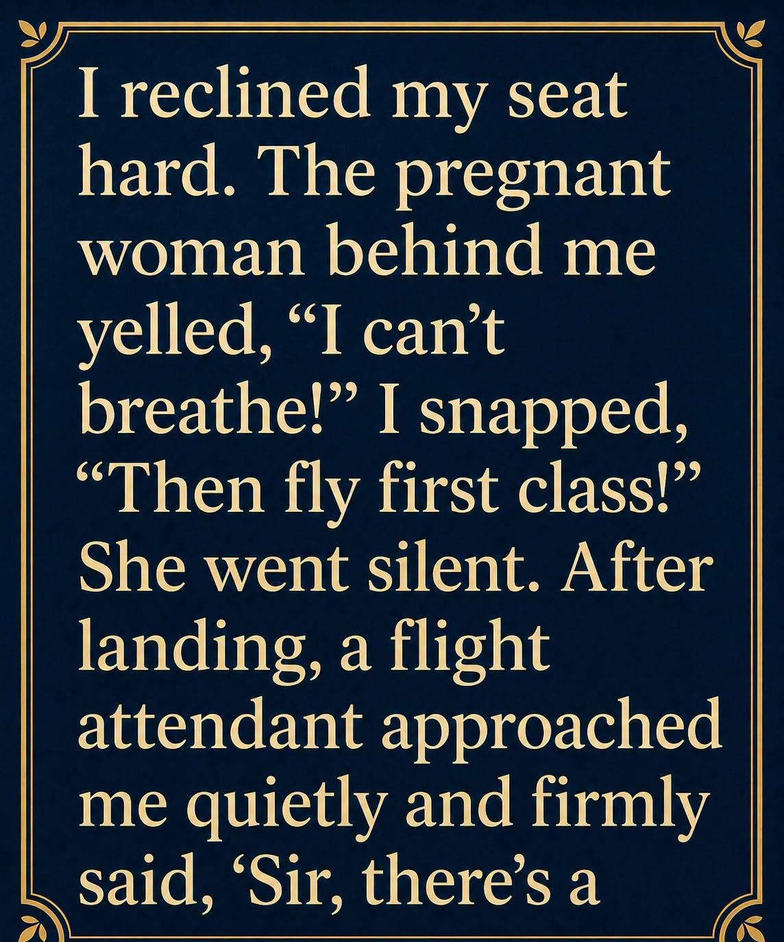 How a Simple Flight Taught Me the True Meaning of Kindness and Empathy