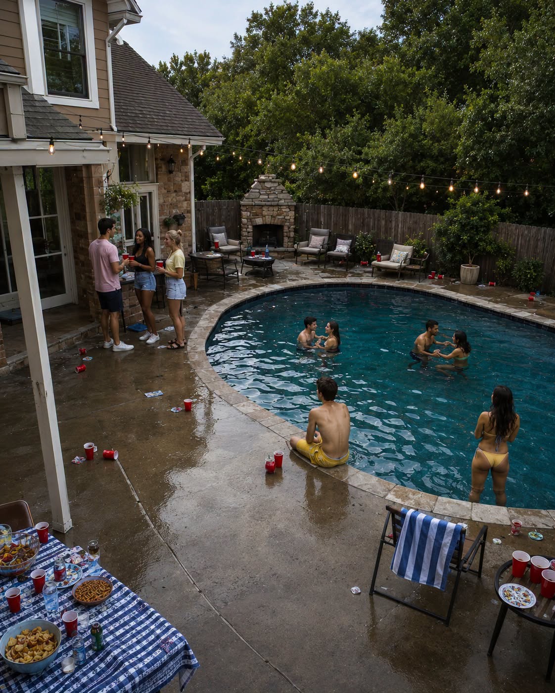 Uninvited Neighbors Threw a July 4th Party in My Pool — They Didn’t Expect My Response