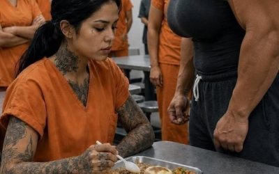 The most feared prison inmate decided to humiliate the newcomer, taking the food off her in front of all the inmates.