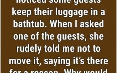 Before You Unpack Your Suitcase In A Hotel Room, You May Want To Know This Simple Travel Tip