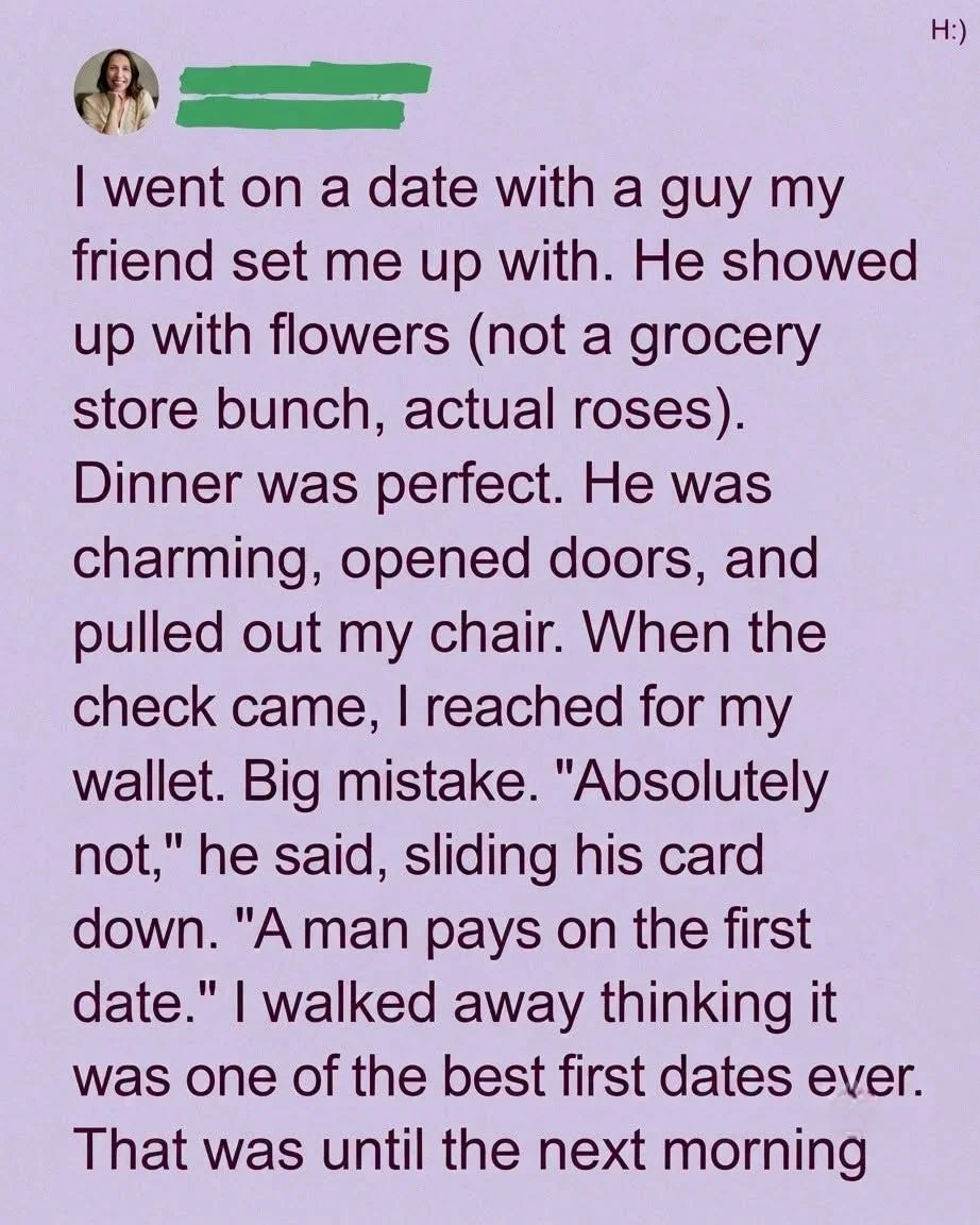 My Friend Set Me Up On A Blind Date, And The Next Morning Revealed Something I Never Expected From Him