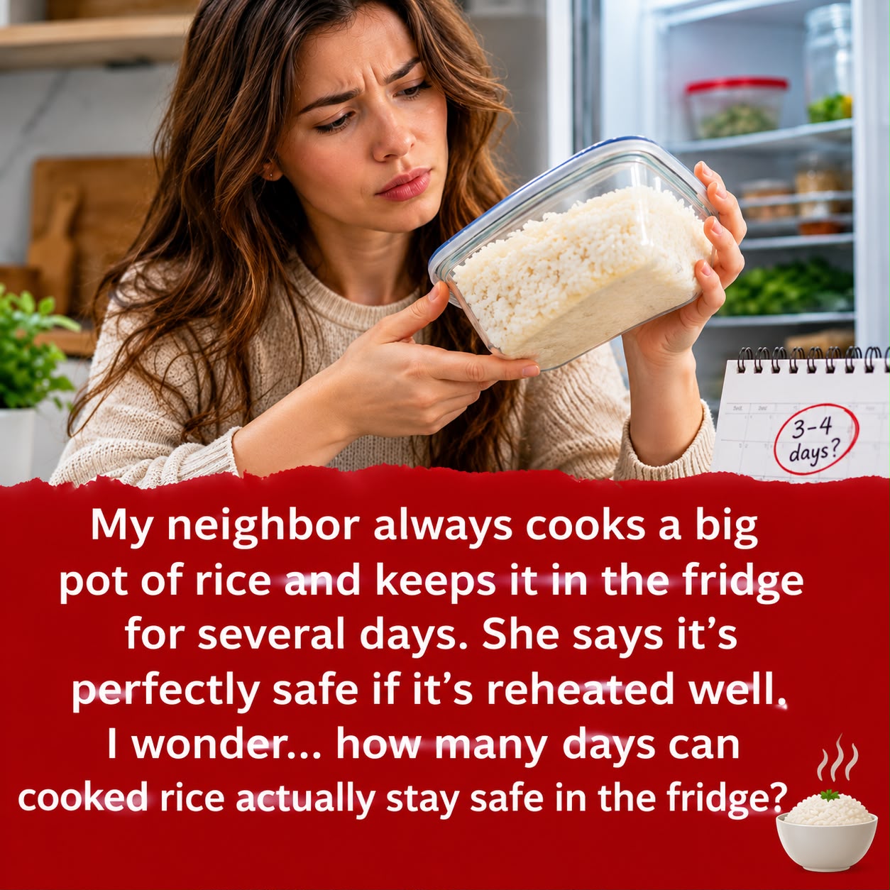 How Long Can Cooked Rice Stay Safe in the Fridge?
